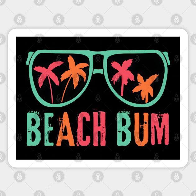 Beach Bum Magnet by MakerMind8.2